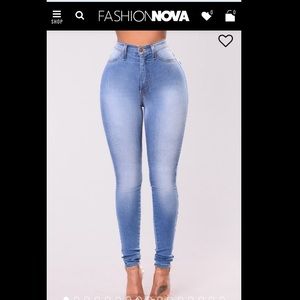 Fashion Nova High Waist Jeans